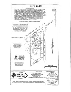 Propane Tank Site Plan US12 - Sand Lake Conservation Association, SLCA